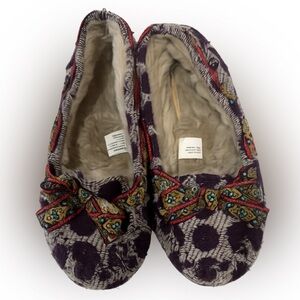 Willow Purple and Gray Women's Slippers